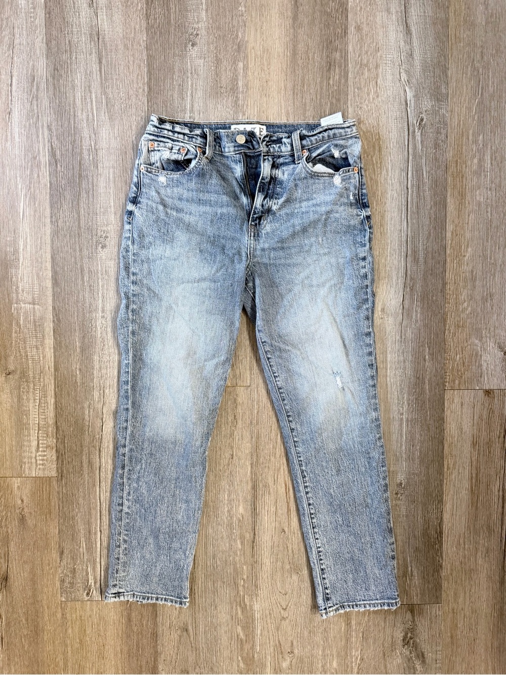 DAZE Light Blue Straight-Leg Jeans